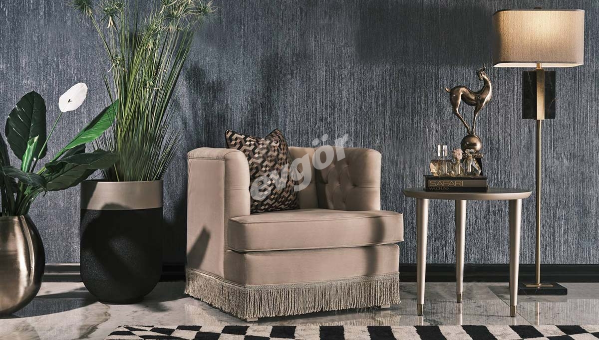 Adesa Metal Sofa Set - 3