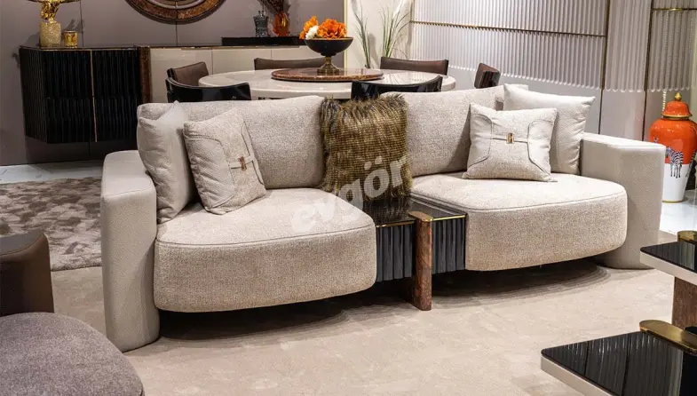 Ahsen Modern Sofa Set - 2