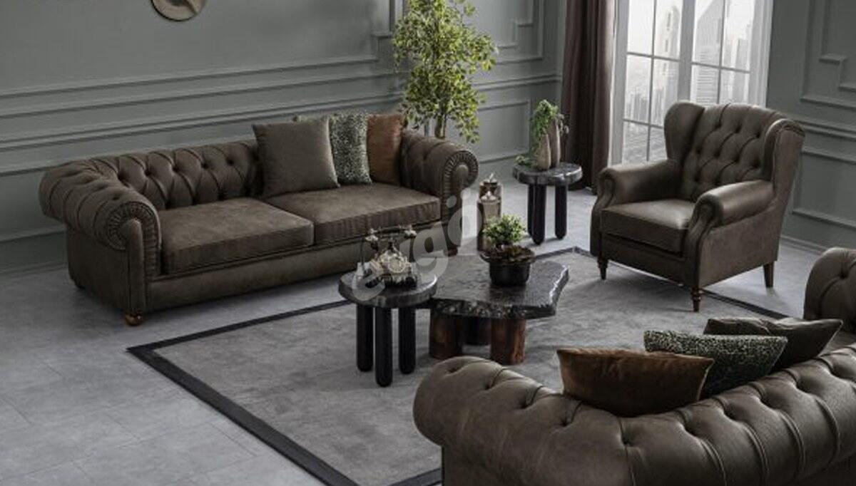 Almira Chester Sofa Set - 2