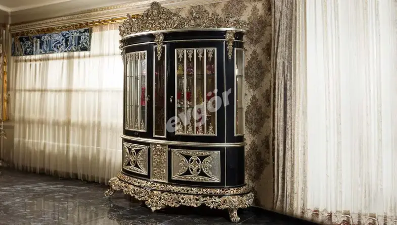 Altay Black Classic Dining Room - 6