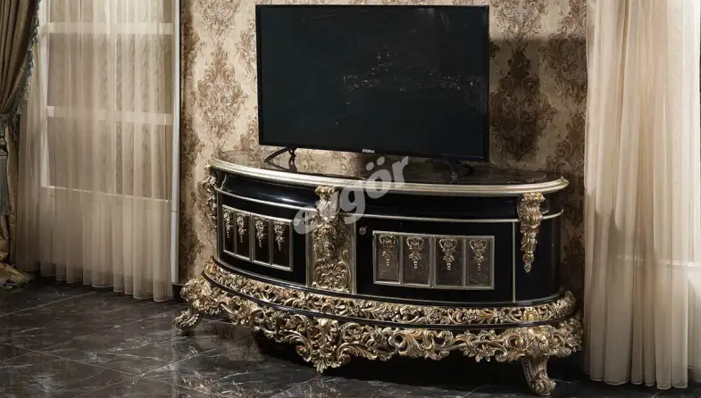 Altay Black Classic TV Unit - 1