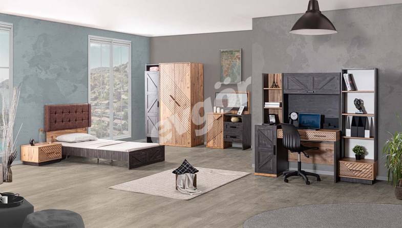 Antika Walnut Young Room - 1