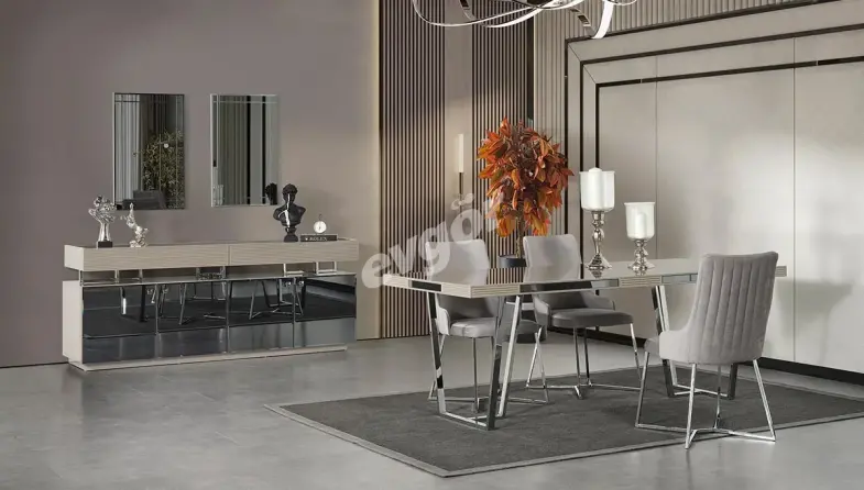 Armani Modern Dining Room - 1