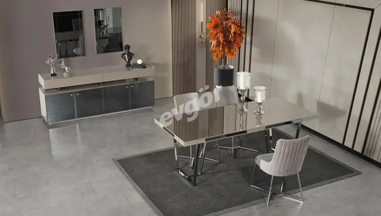 Armani Modern Dining Room - 3