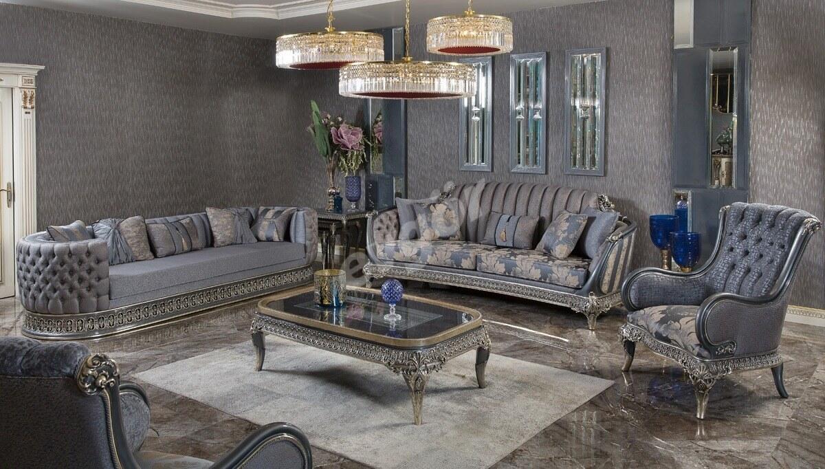 Aydos Luxury Sofa Set - 1