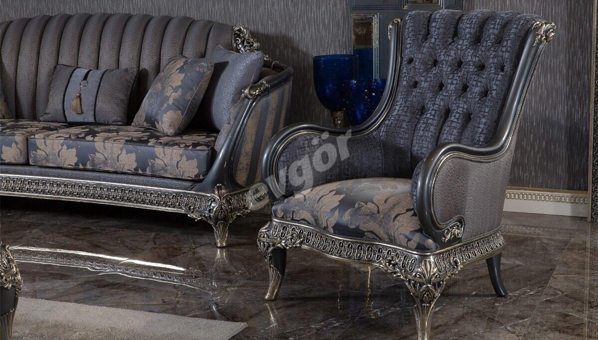 Aydos Luxury Sofa Set - 7