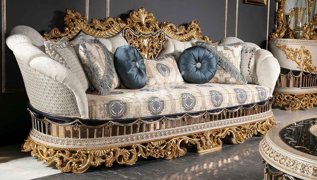 Azelya Classic Sofa Set - 4