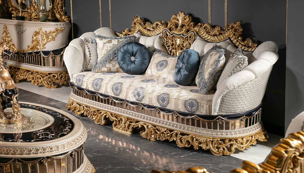 Azelya Classic Sofa Set - 2