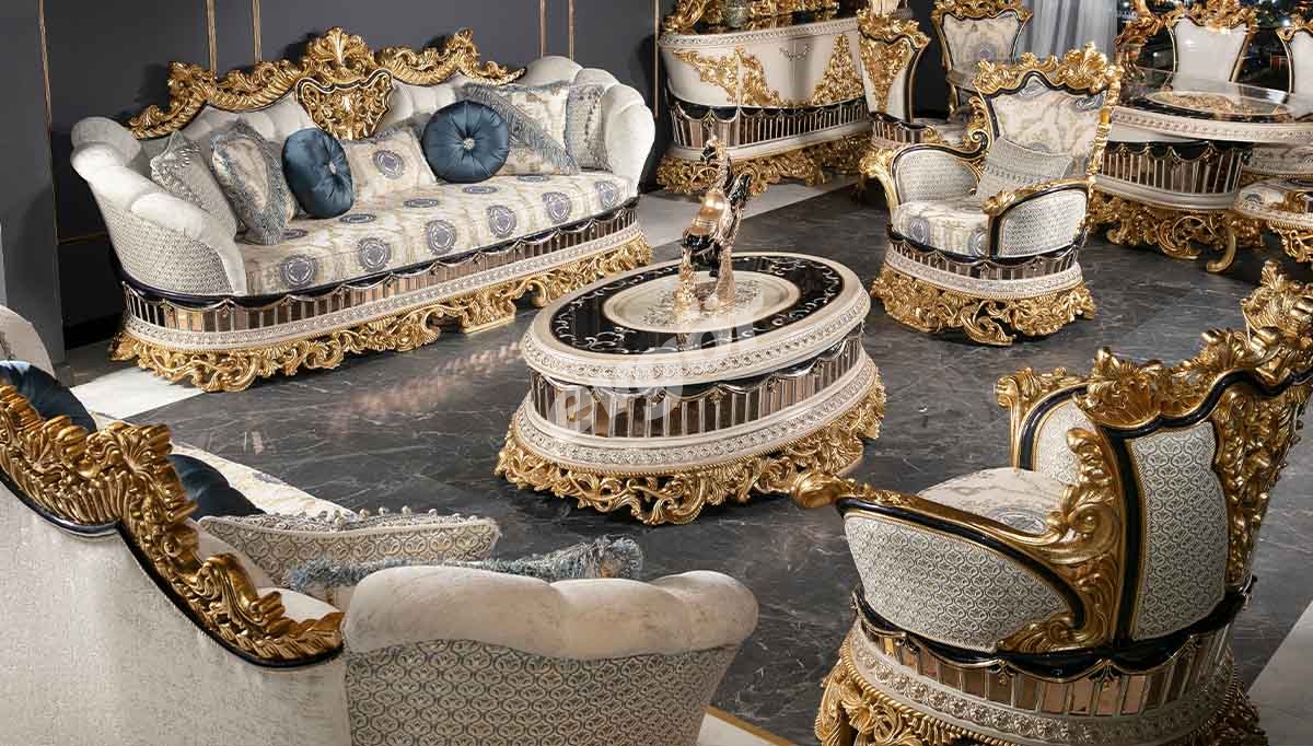 Azelya Classic Sofa Set - 1