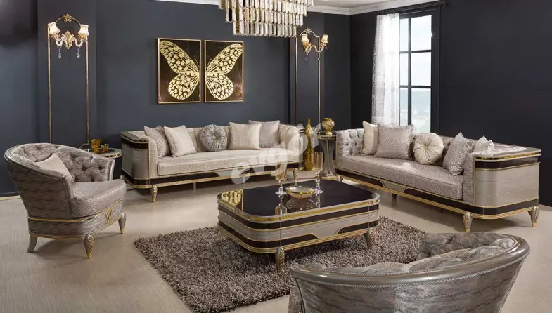 Beatrice Luxury Sofa Set - 1