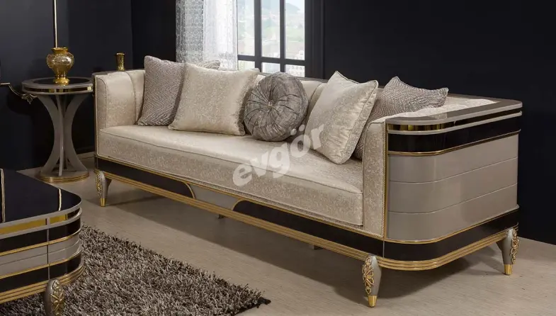 Beatrice Luxury Sofa Set - 3