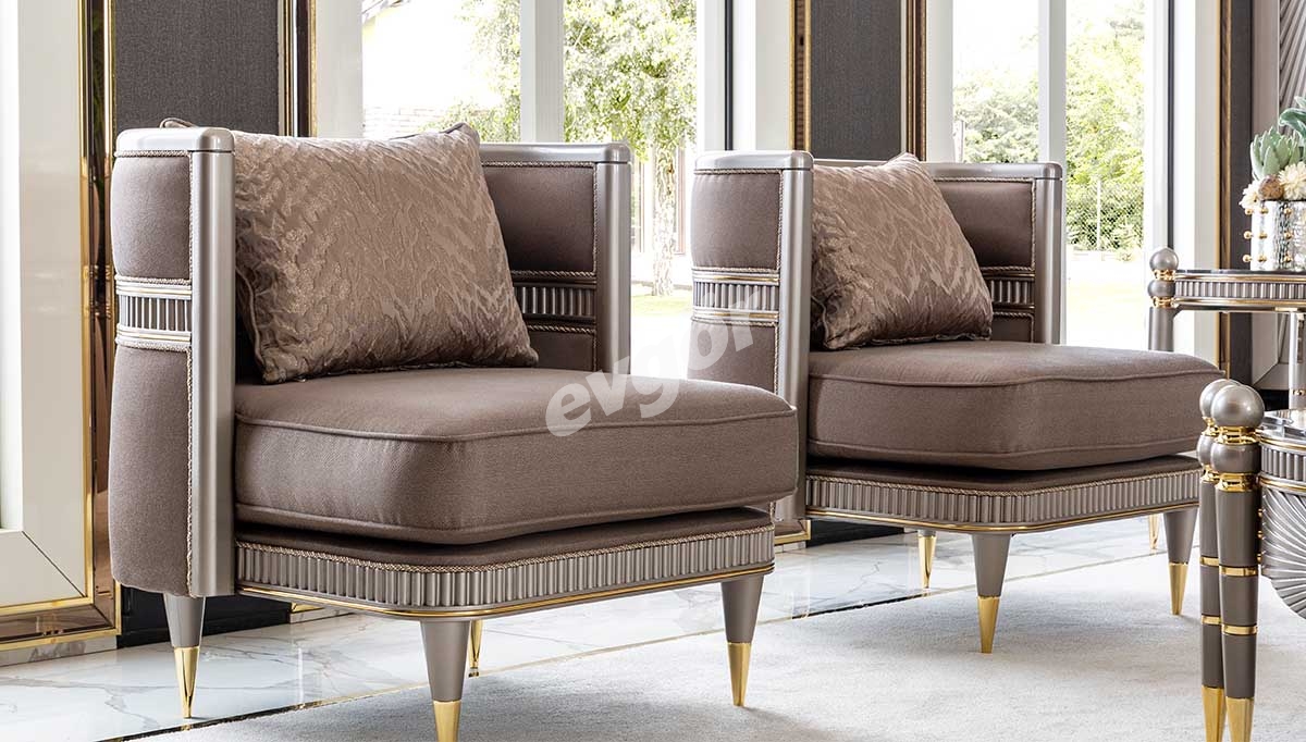 Bentley Luxury Sofa Set - 4