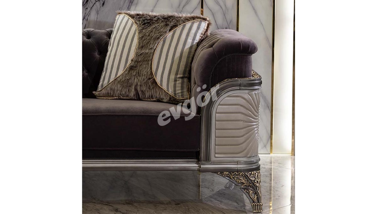 Berguzar Luxury Sofa Set - 2