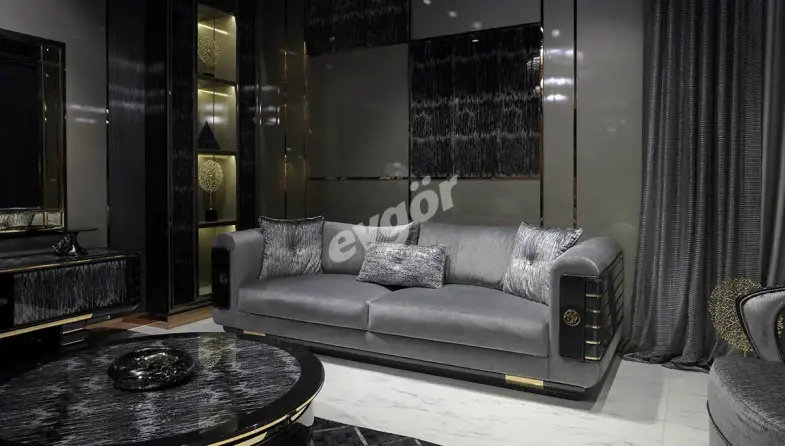 Berlin Luxury Sofa Set - 3