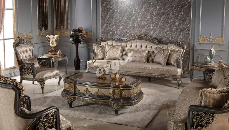 Beylerbeyi Classic Sofa Set - 2