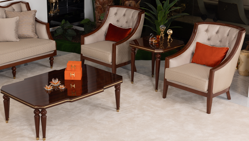 Biyanka Luxury Sofa Set - Thumbnail