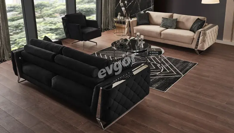 Bolian Metal Sofa Set - 2