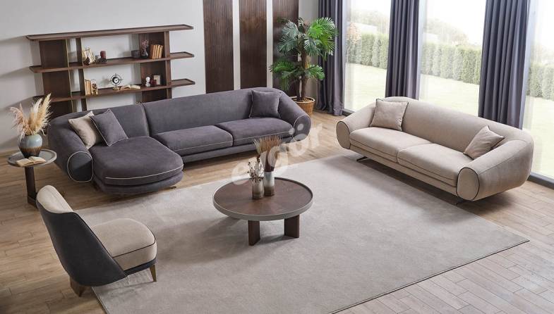 Bonomo Modern Sofa Set - 1