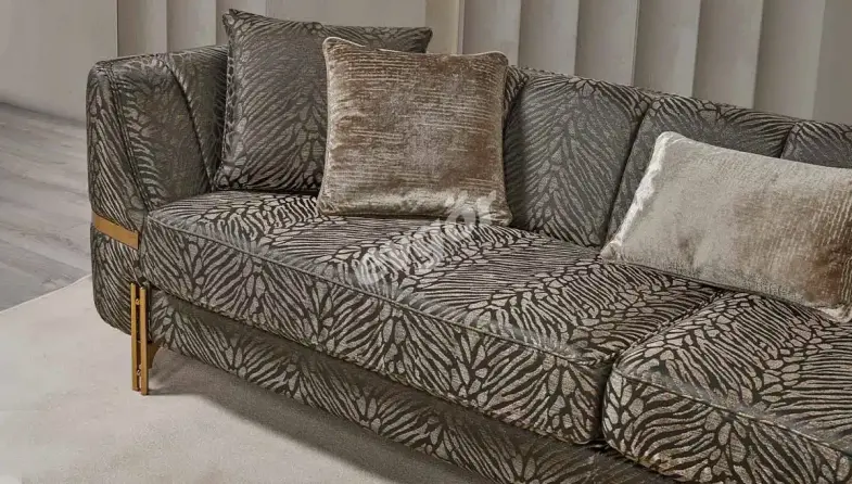 Cenevre Mink Sofa Set - 6