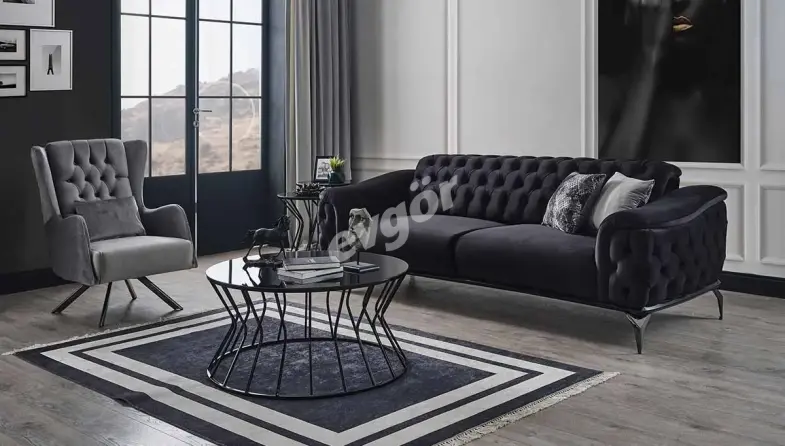 Damla Modern Sofa Set - 2