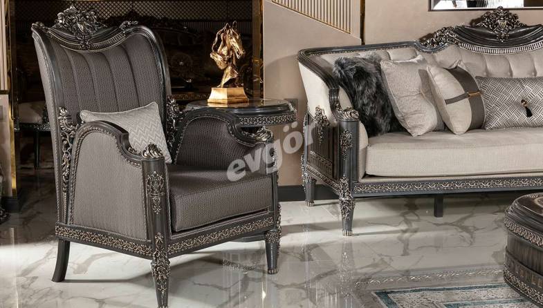 Destina Classic Sofa Set - 5