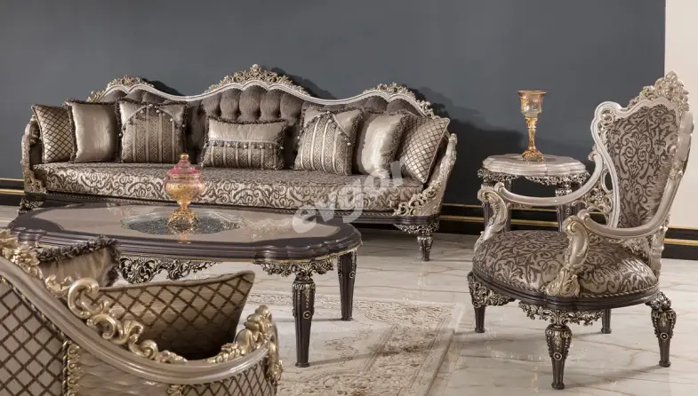 Dolmabahce Classic Sofa Set - 3