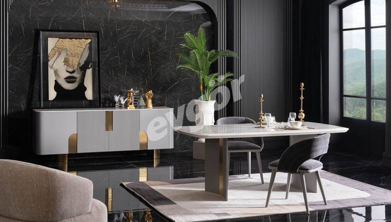 Dorente Modern Dining Room - 1