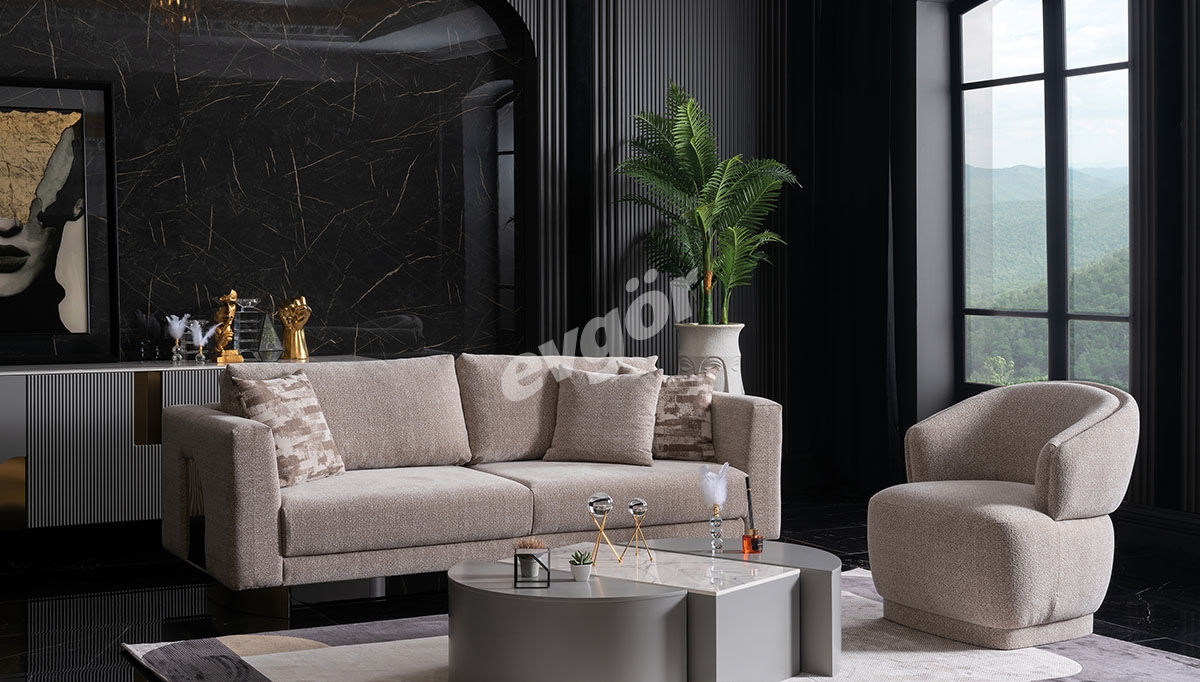 Dorente Modern Sofa Set - 3