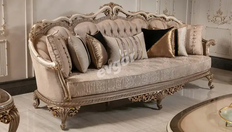 Eftelya Classic Sofa Set - 3