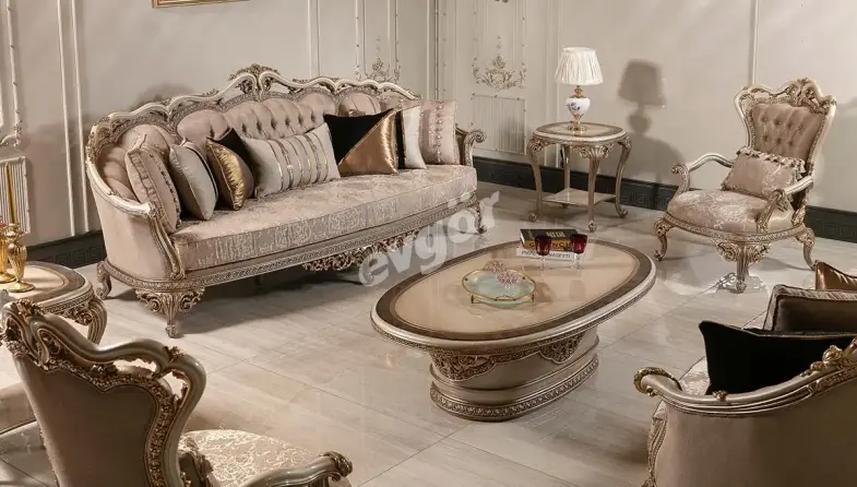 Eftelya Classic Sofa Set - 2