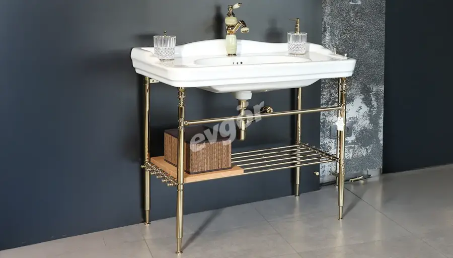 Elegan Gold Lavabo - 1