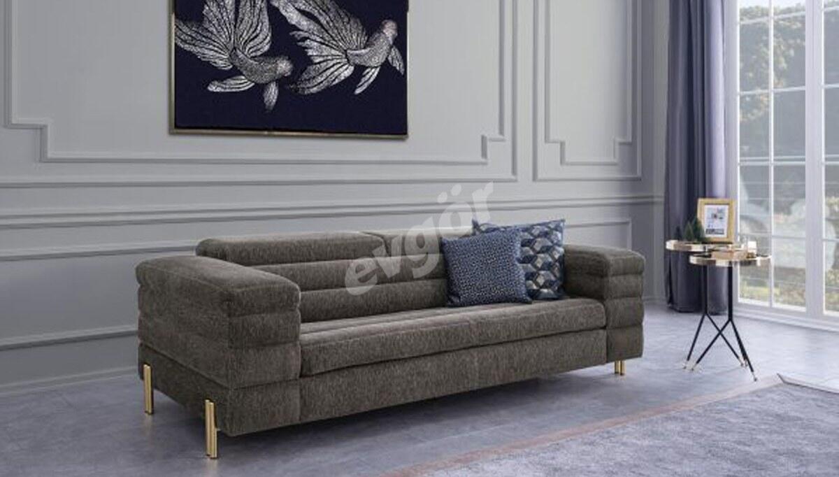 Elegant Metal Sofa Set - 4