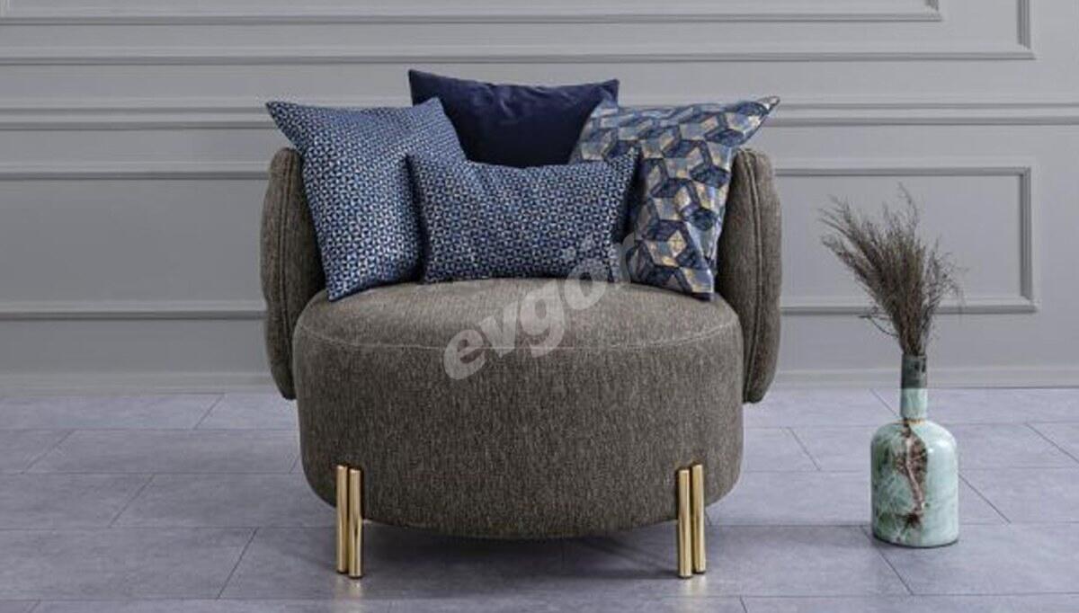 Elegant Metal Sofa Set - 6