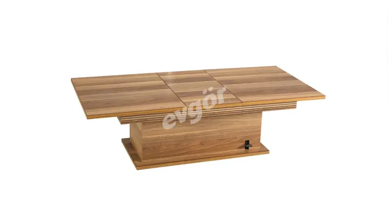 Ellay Walnut Coffee Table - 2