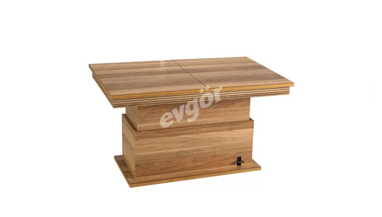 Ellay Walnut Coffee Table - 3