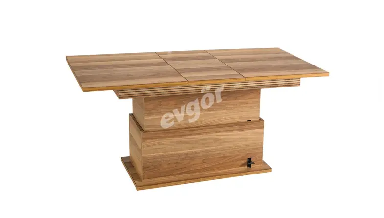 Ellay Walnut Coffee Table - 4