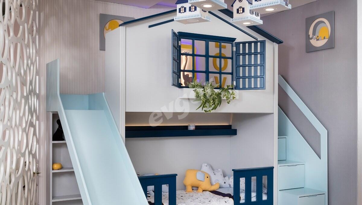 Ev Bunkli Montessori Children's Room - 3