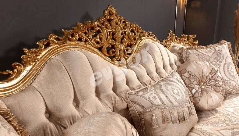 Galata Classic Sofa Set - 4