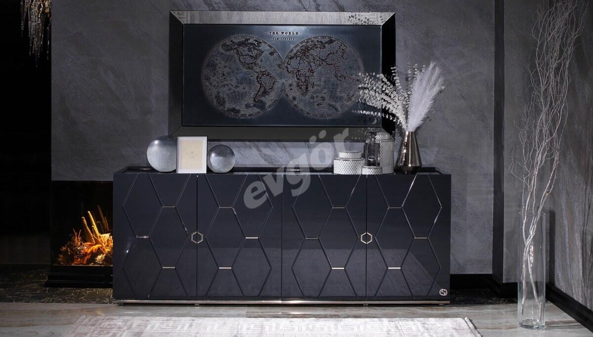 Grassa Metal Dining Room - 7