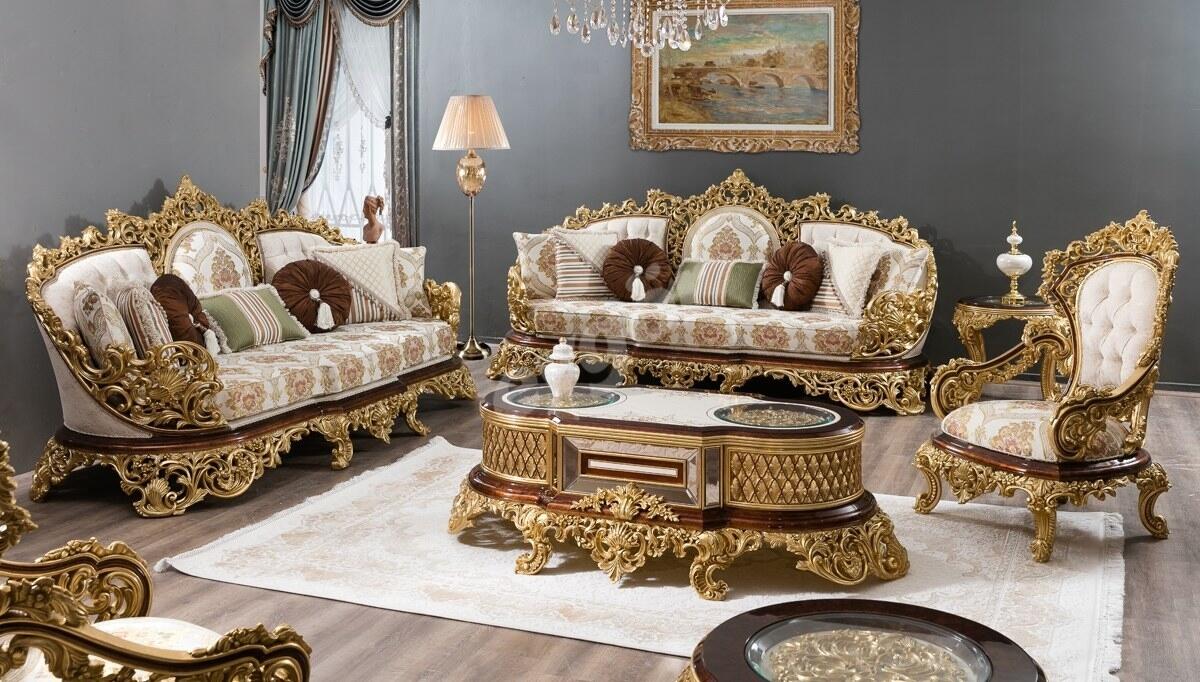 Hazar Classic Sofa Set - 4