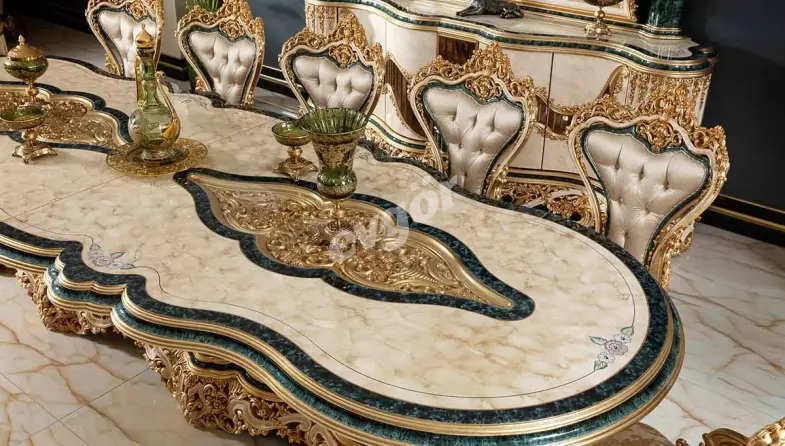 Hurrem Classic Meeting Table - 6