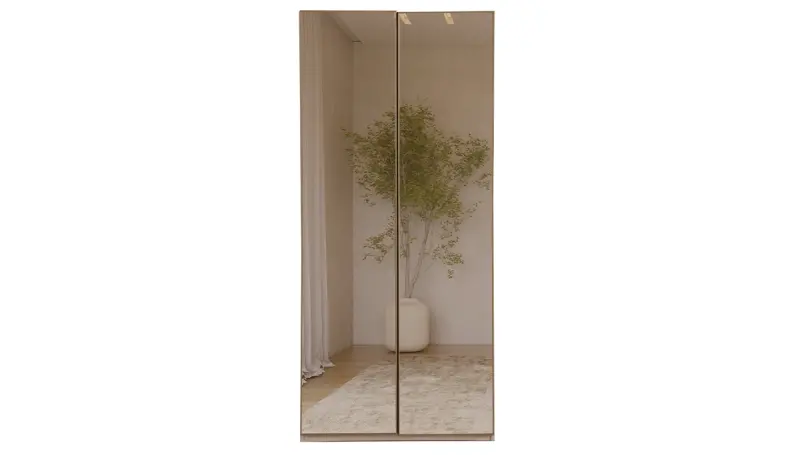 Karan Modern İkili Askılıklı Reflekte Dolap - 1