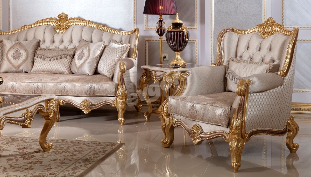 Kayihan Classic Sofa Set - 3