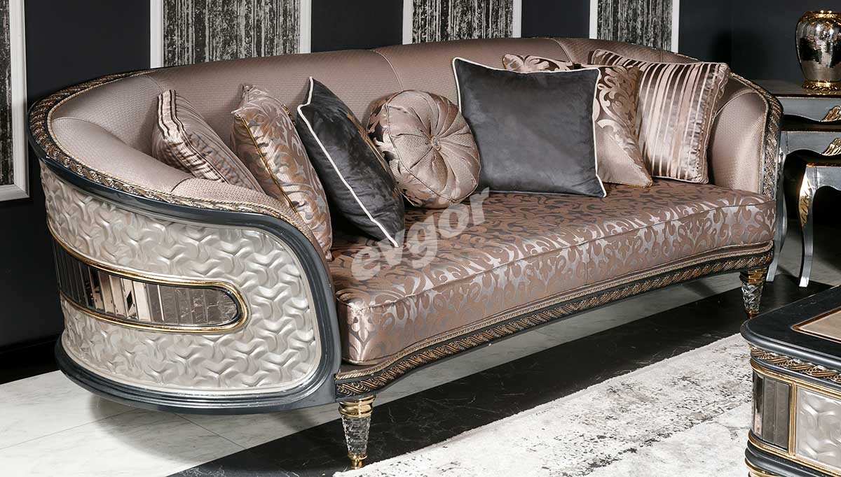 Krista Luxury Sofa Set - 2