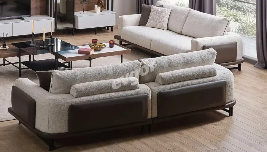 Lamego Modern Sofa Set - 1