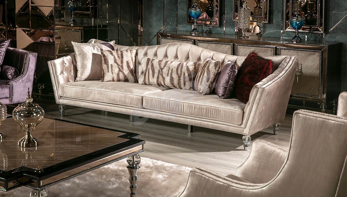 Lerza Luxury Sofa Set - 5