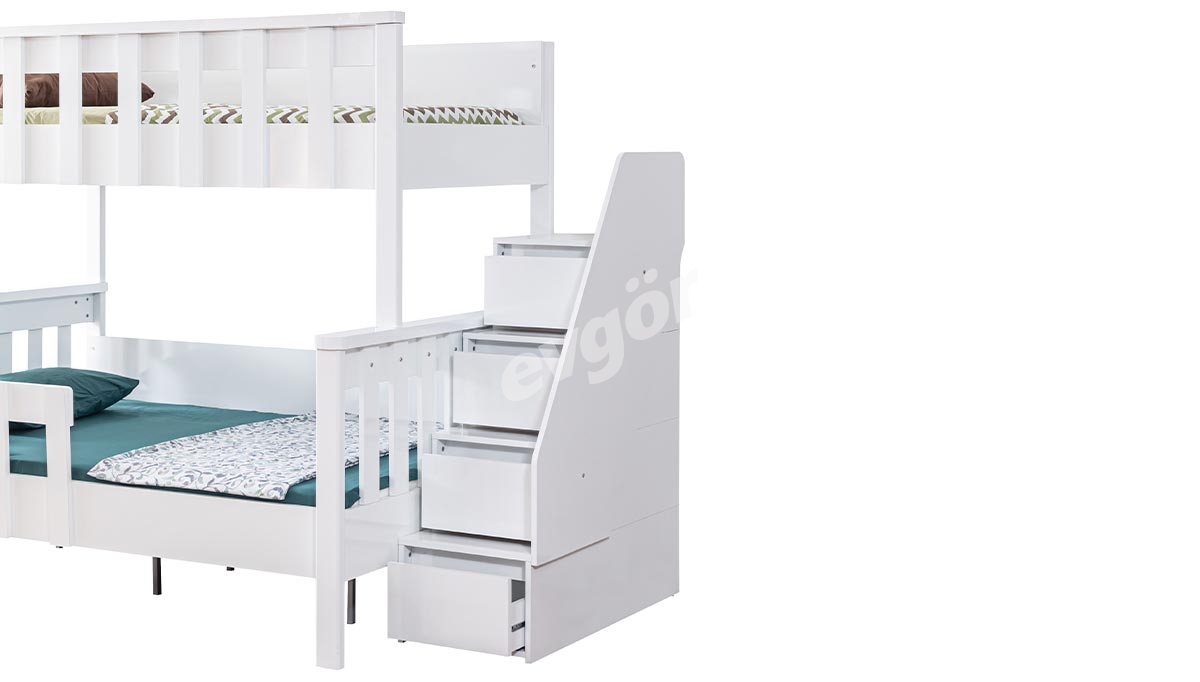 Letona White Bunk - 3