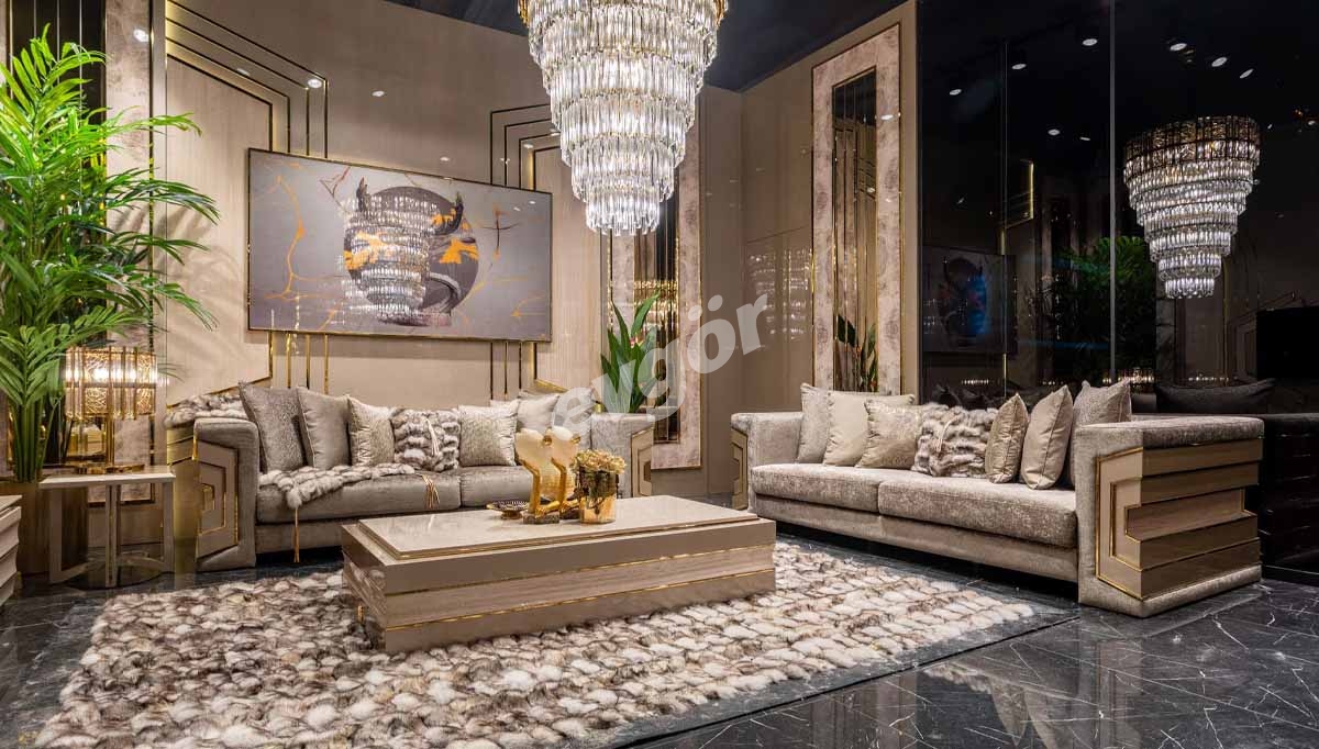 Leyona Luxury Sofa Set - 1