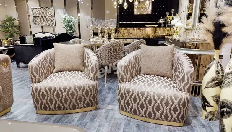 Lora Luxury Sofa Set - 3