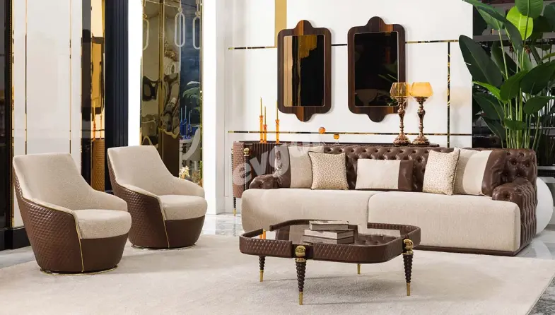 Lorenzo Modern Sofa Set - 5